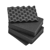 Replacement foam inserts for #185 case, including egg crate and flat foam layers for custom storage protection.
