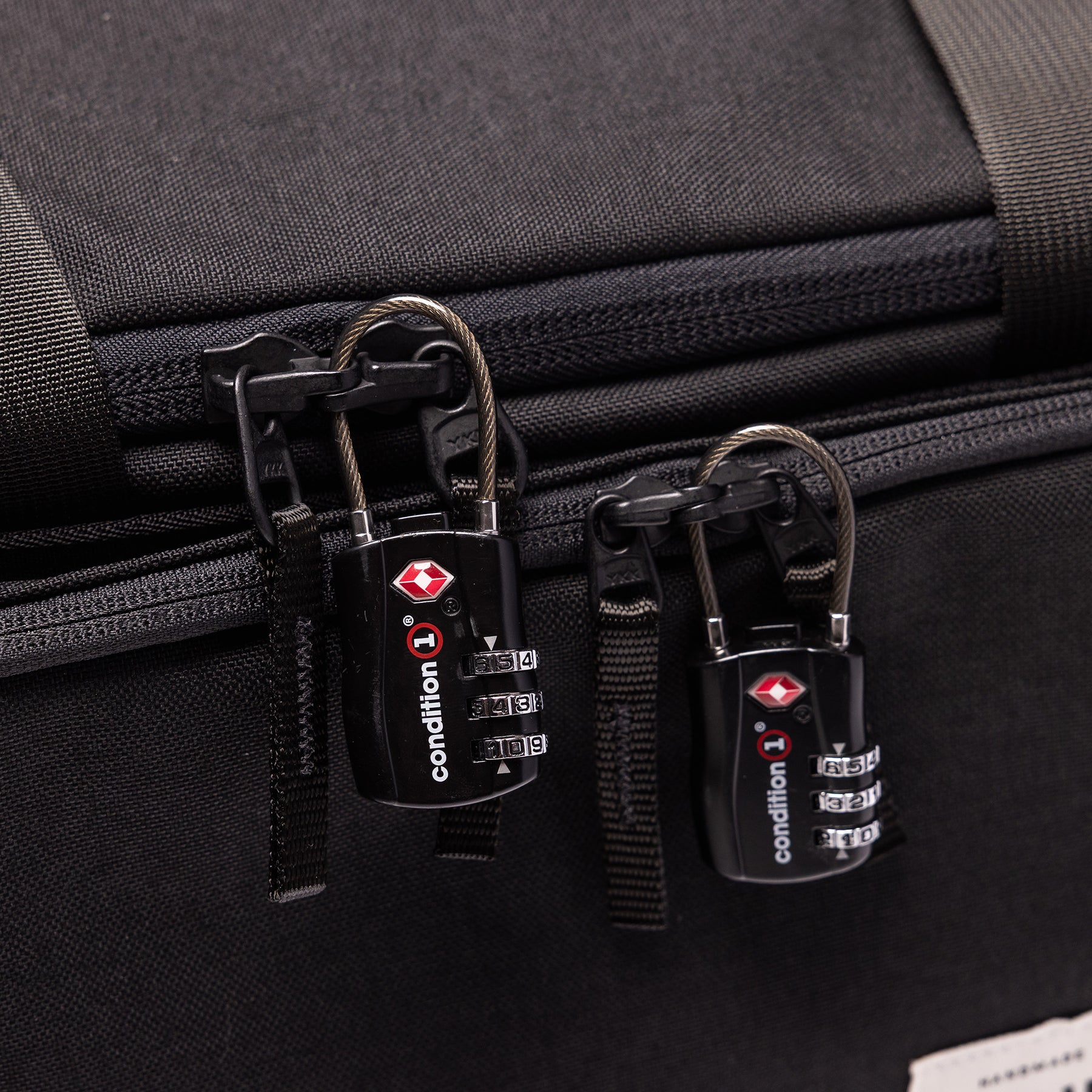 Durable Lone Star Range Bag featuring secure combination locks for safe storage of firearms and accessories.