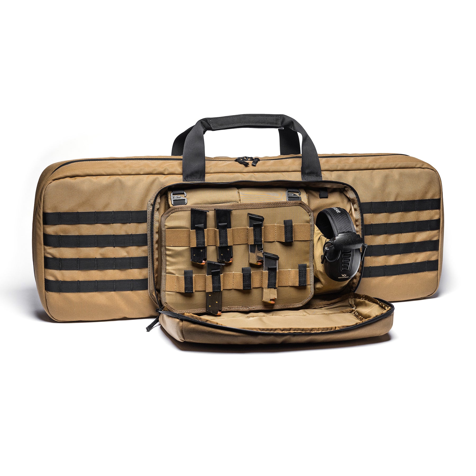 Lone Star 36" rifle bag with multiple compartments, adjustable straps, and a padded interior for firearm storage.