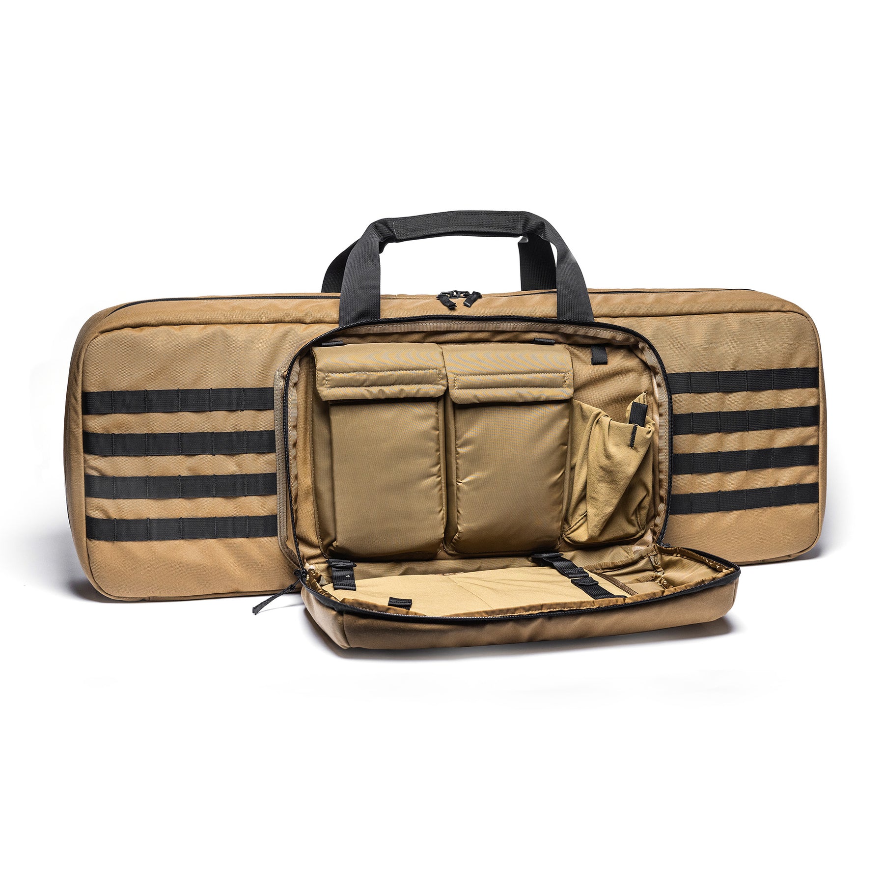 Lone Star 36" rifle bag with padded interior, multiple compartments, and black straps for secure firearm transport.