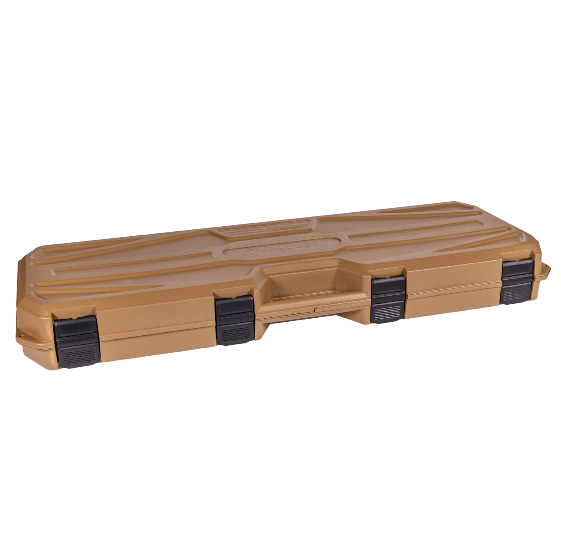 42" economy AR case in tan with black latches, designed for secure storage and transport of firearms or equipment.