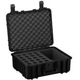 Large 20-inch waterproof hard case with customizable foam interior, ideal for protecting cameras and electronics during transport.