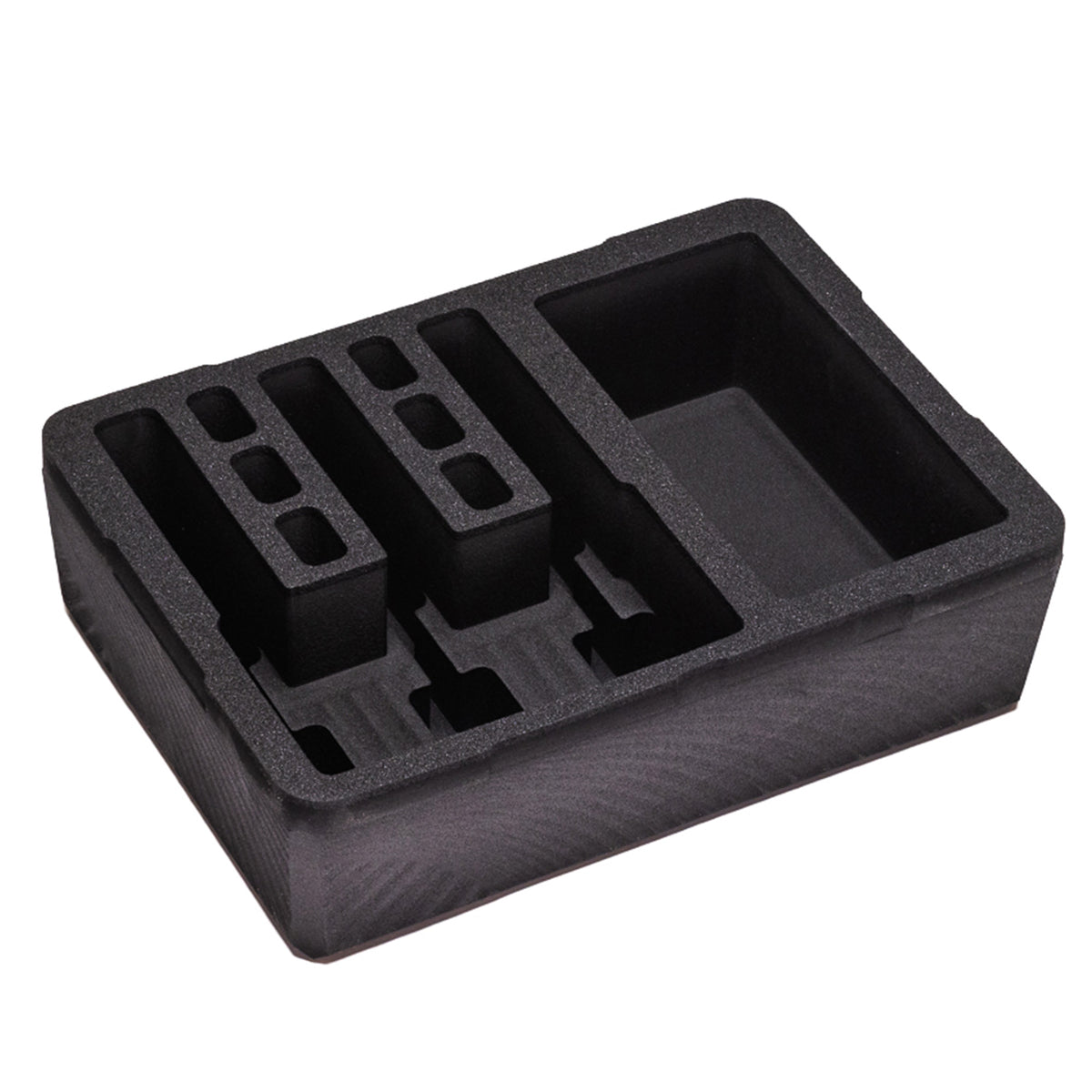 Pre-cut foam insert for #179 case, featuring three slots for magazines and a compartment for additional gear storage.