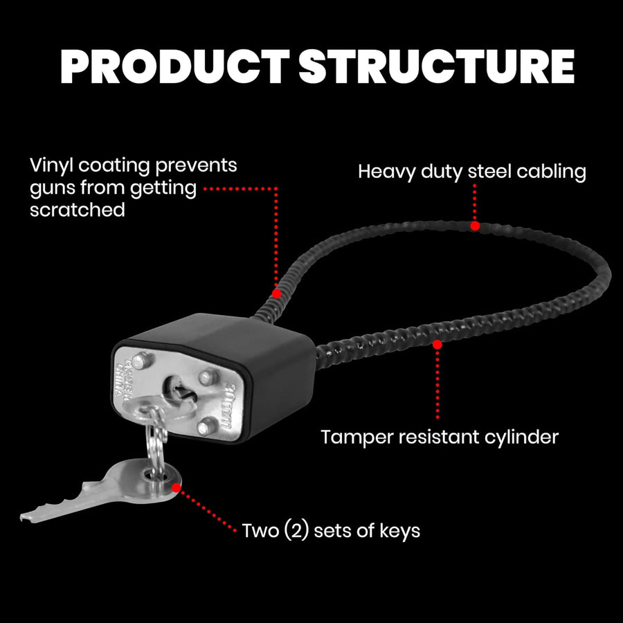 Firearm Lock Keyed 15