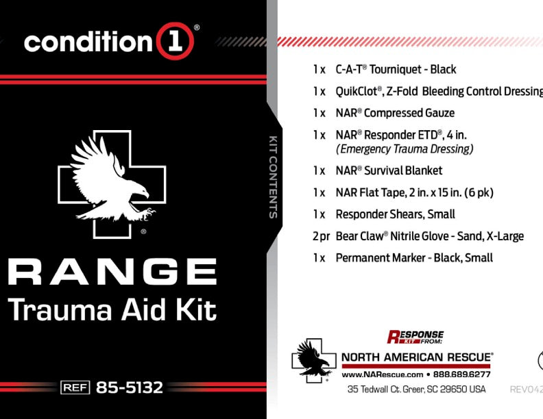 Range Trauma Aid Kit