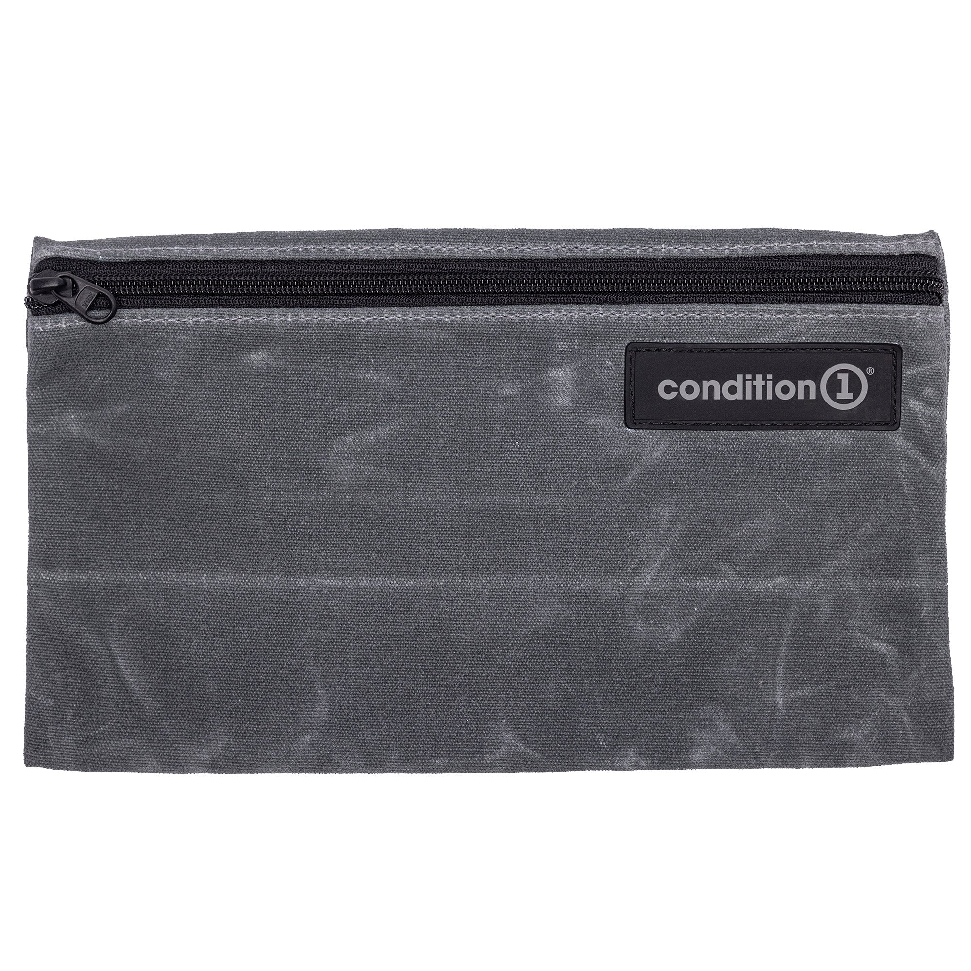 Waxed Canvas Flat Pouch