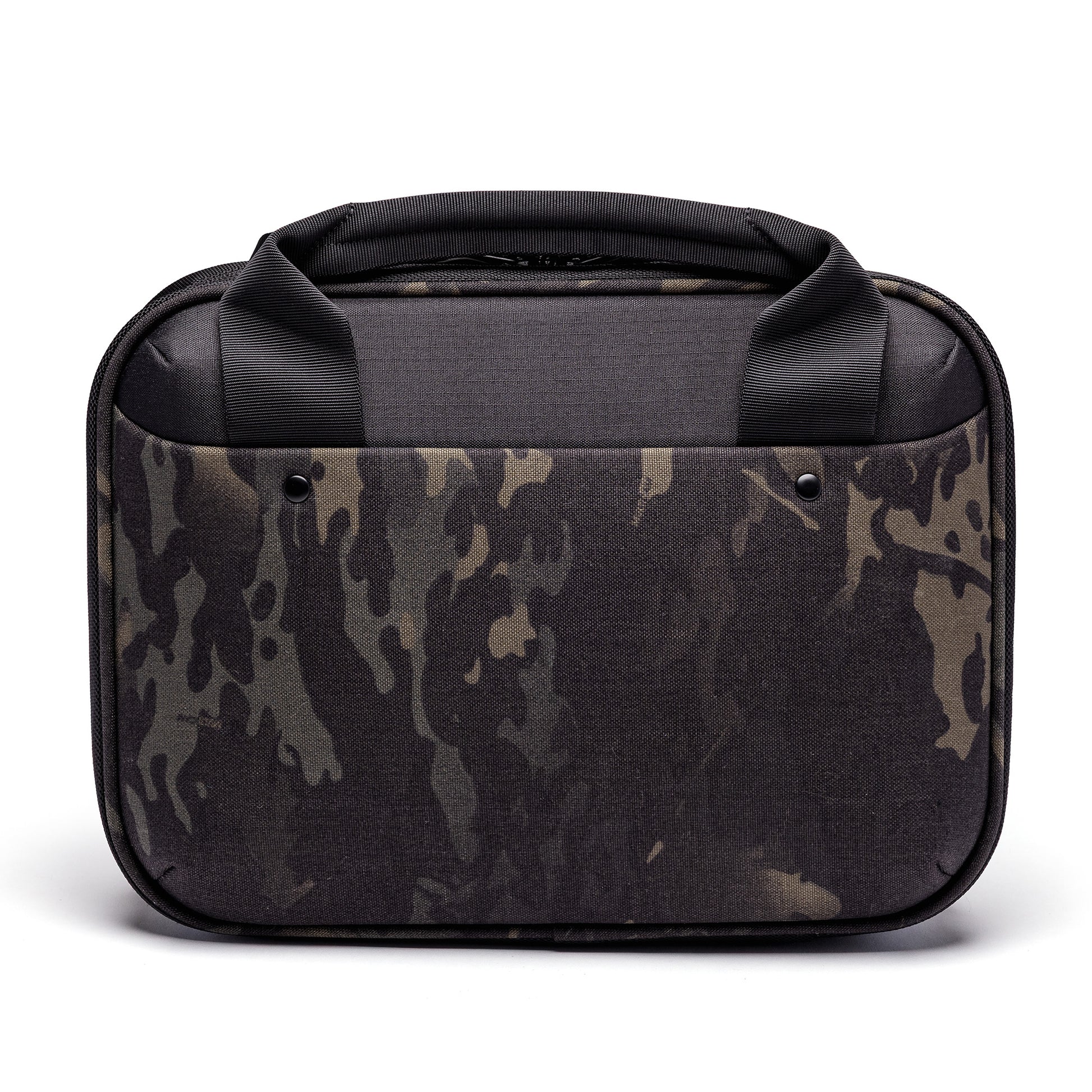 Kinetic 2 Pistol Bag featuring a durable camo exterior, designed for secure storage and transport of firearms.