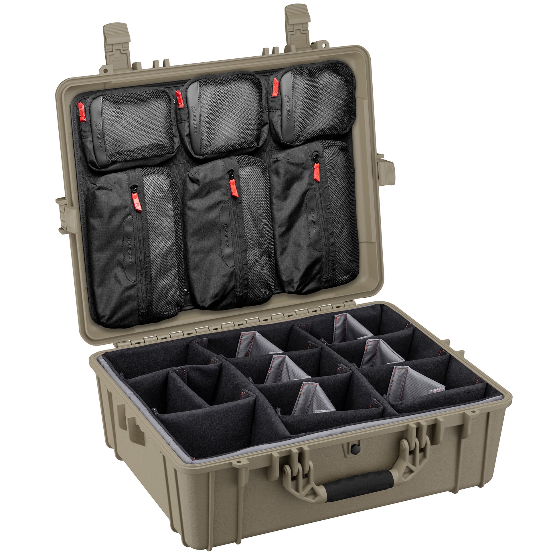 Camera Bag For 2 Cameras - Hard Camera Case With Foam | USA Made