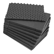 Replacement foam set for #024 case, includes egg crate and flat foam inserts for cushioning and protection.