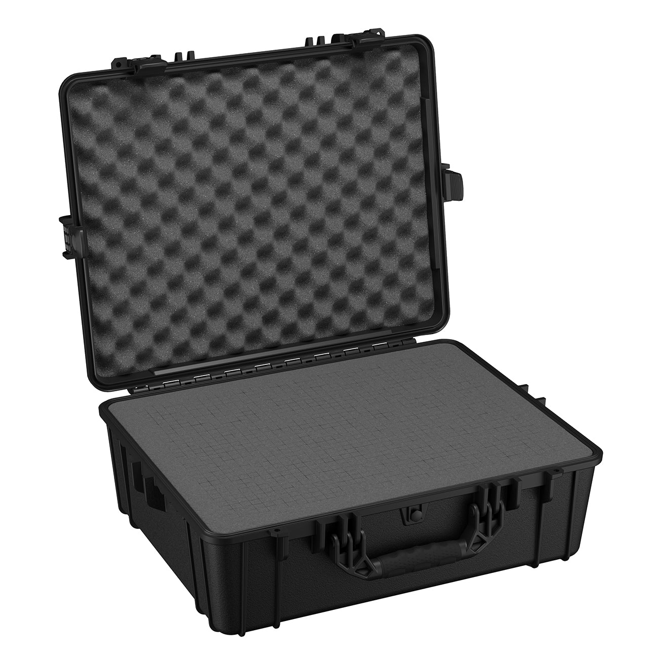 Replacement foam insert for #839 case, featuring egg crate foam on top and flat foam on the bottom for secure storage.