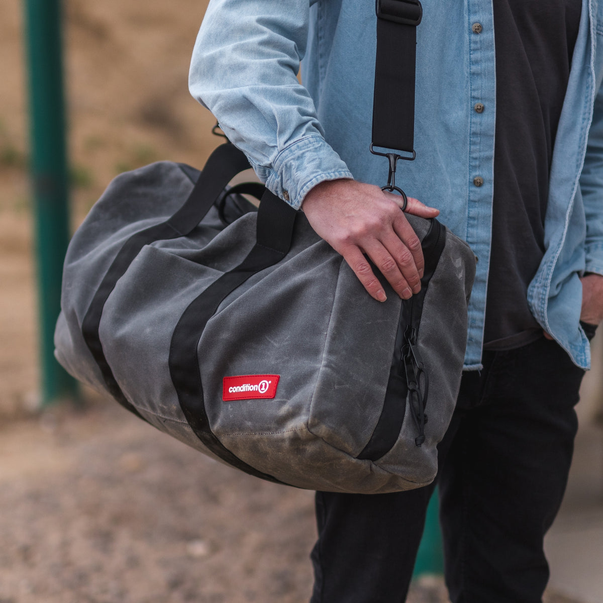 The GOBAG Waxed Canvas Duffle