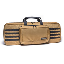 Durable Lone Star 36-inch rifle bag in tan with padded handles and exterior pockets for secure firearm transport.