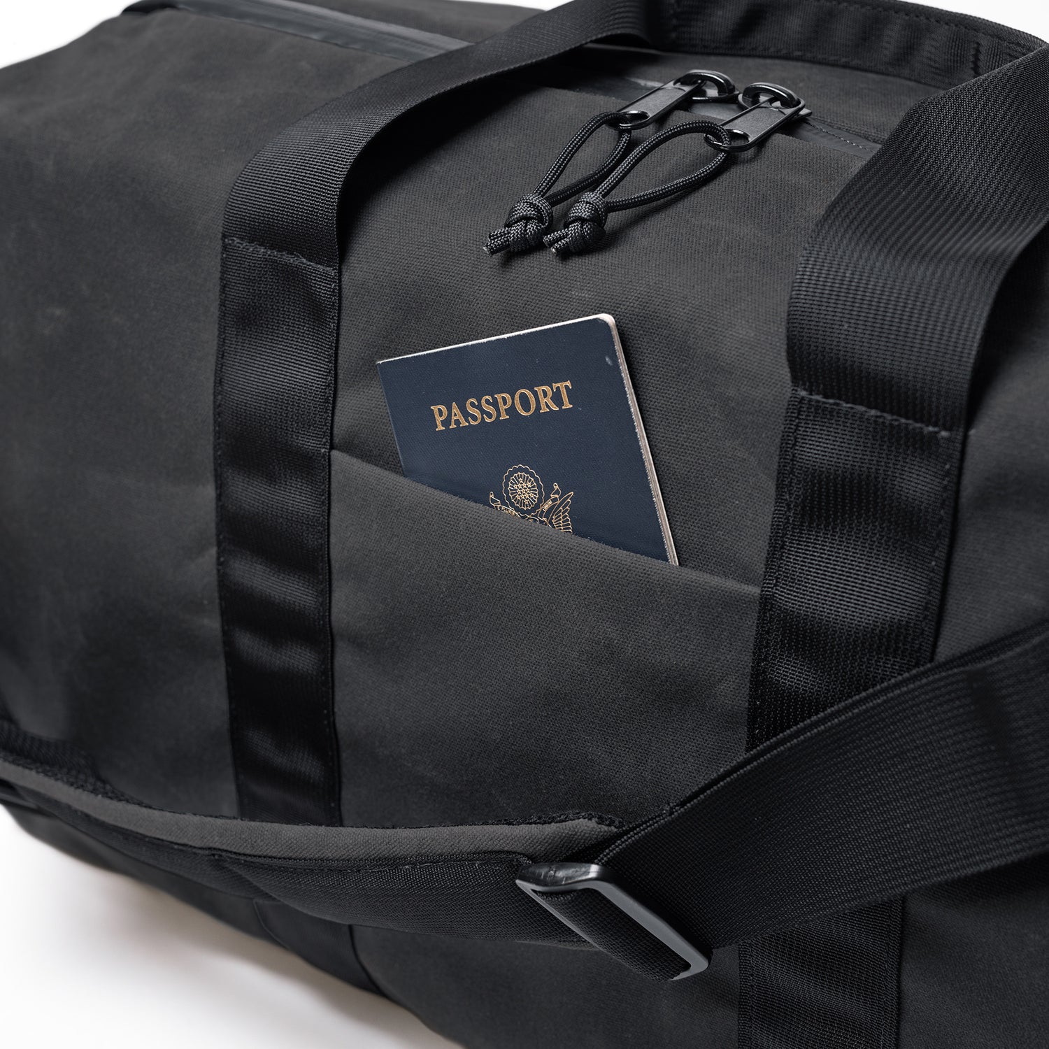 GOBAG Waxed Canvas Duffle | 22.5" x 12" x 8" | Heavy Duty | Water ...