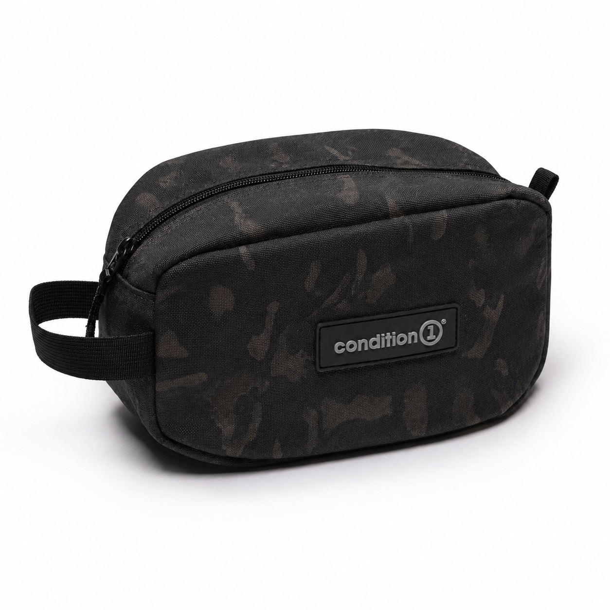 Black camo Lone Star XL Ammo Bag shown at an angle with zipper pull and side handle visible