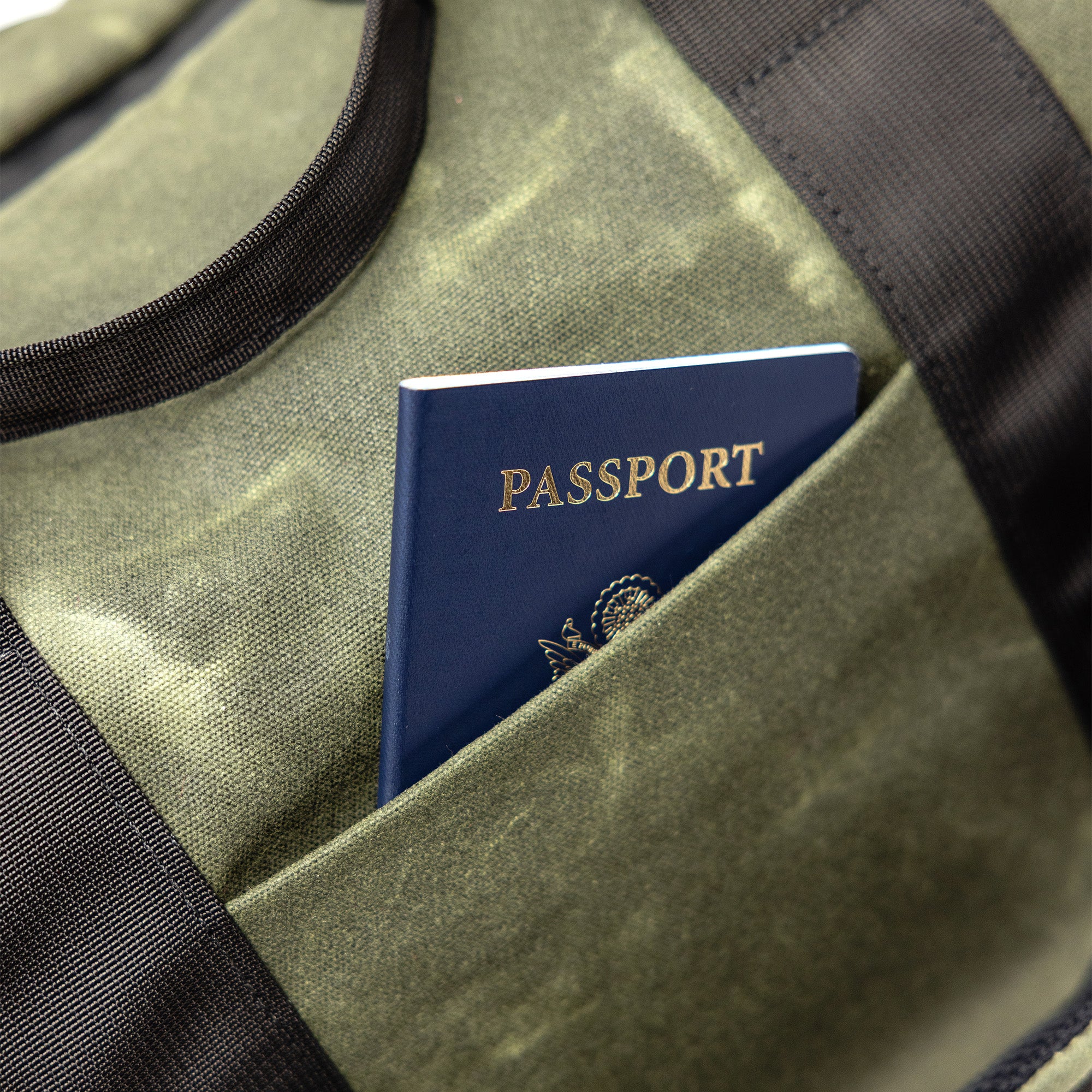 The GOBAG Waxed Canvas Duffle