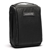 Black Lone Star 2 Pistol Bag with a sturdy handle and zippered compartments for secure firearm storage and transport.