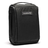 Black Lone Star 2 Pistol Bag with a sturdy handle and zippered compartments for secure firearm storage and transport.
