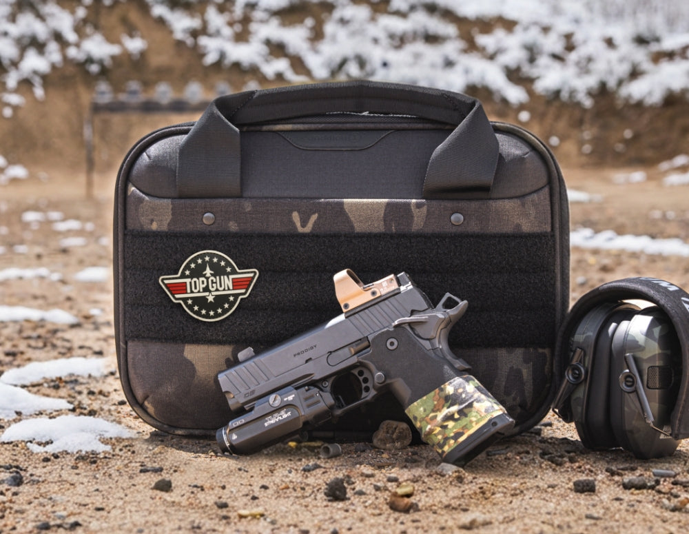 the kinetic series<br>two-pistol bag