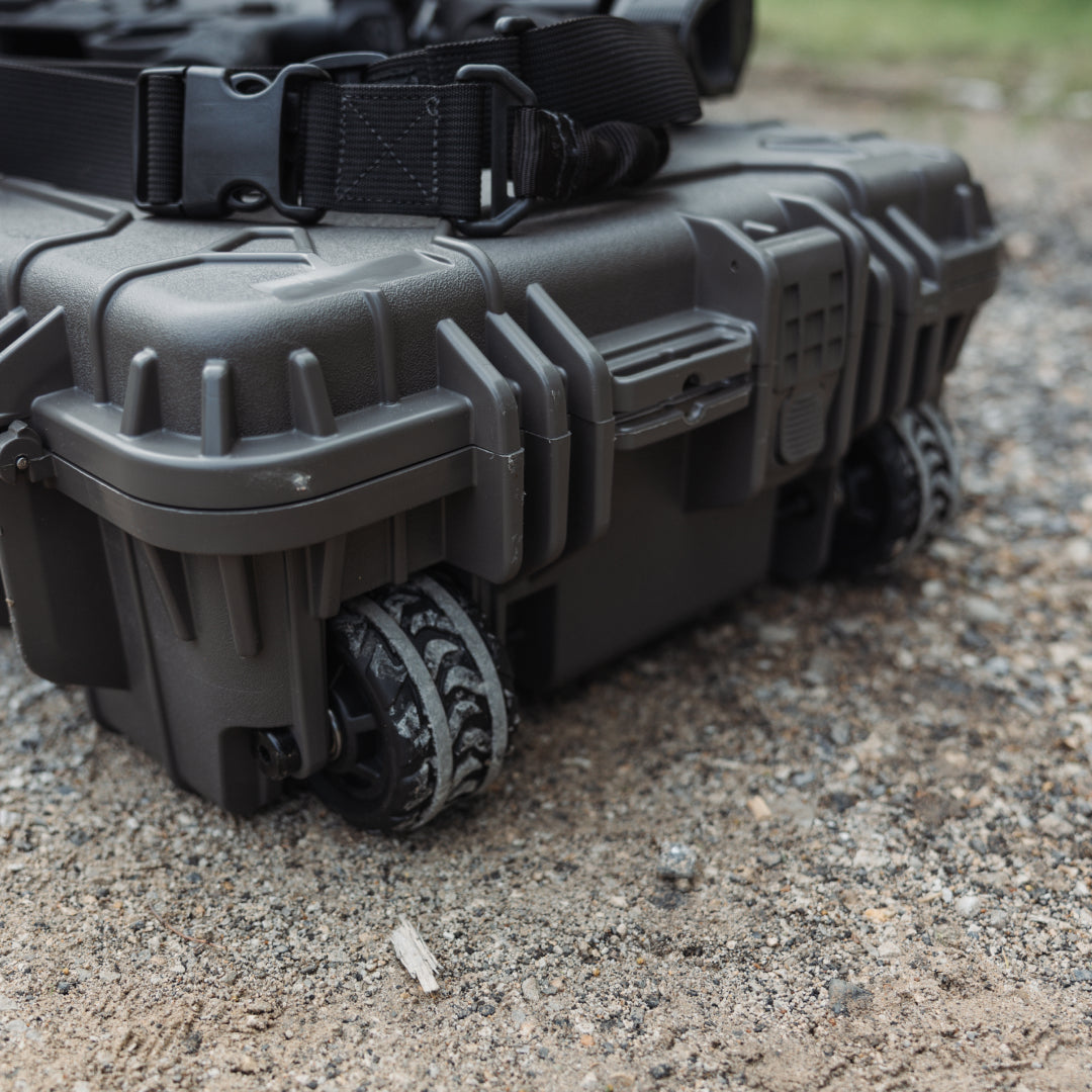 Heavy-duty rubber wheels