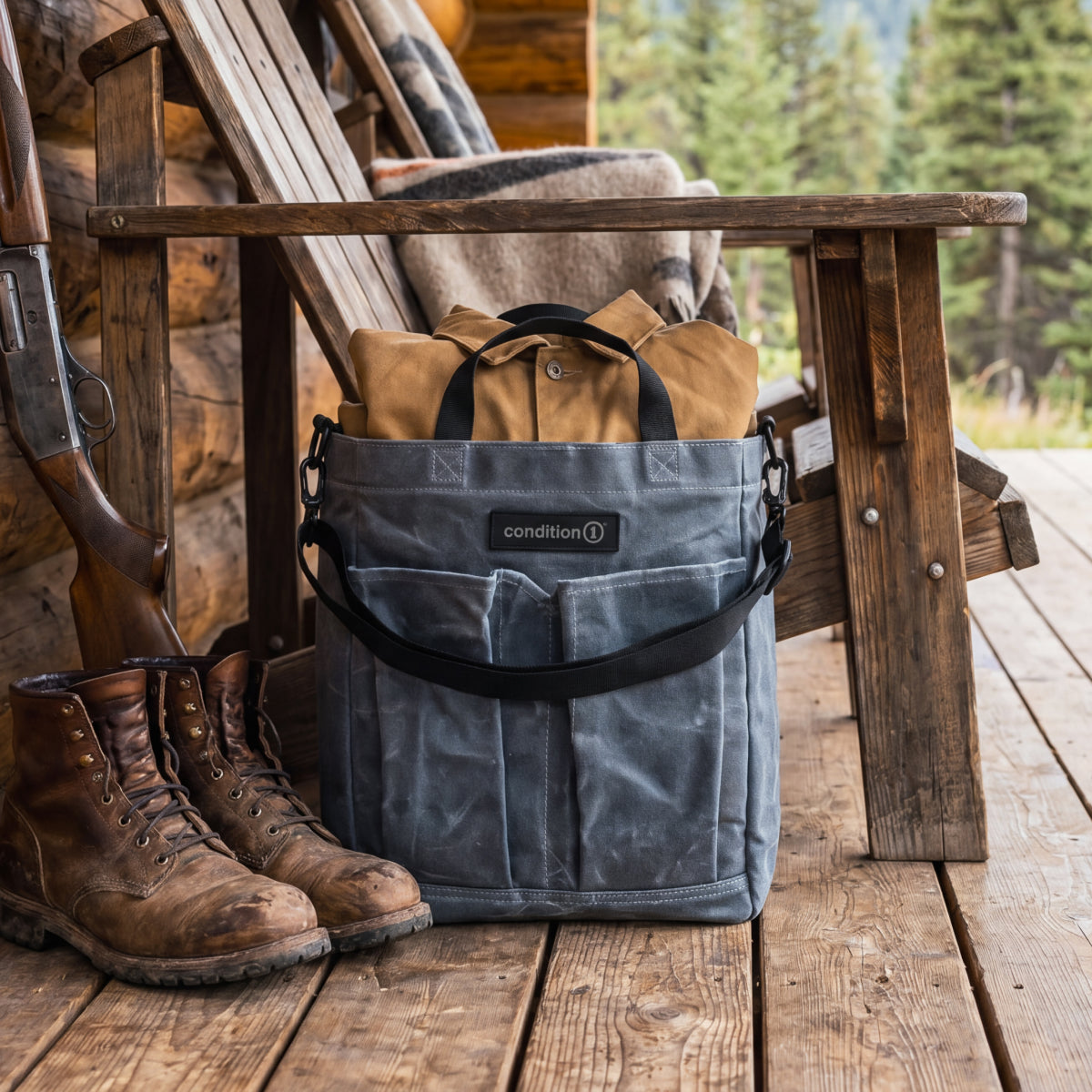 Vertical Tote Bag
