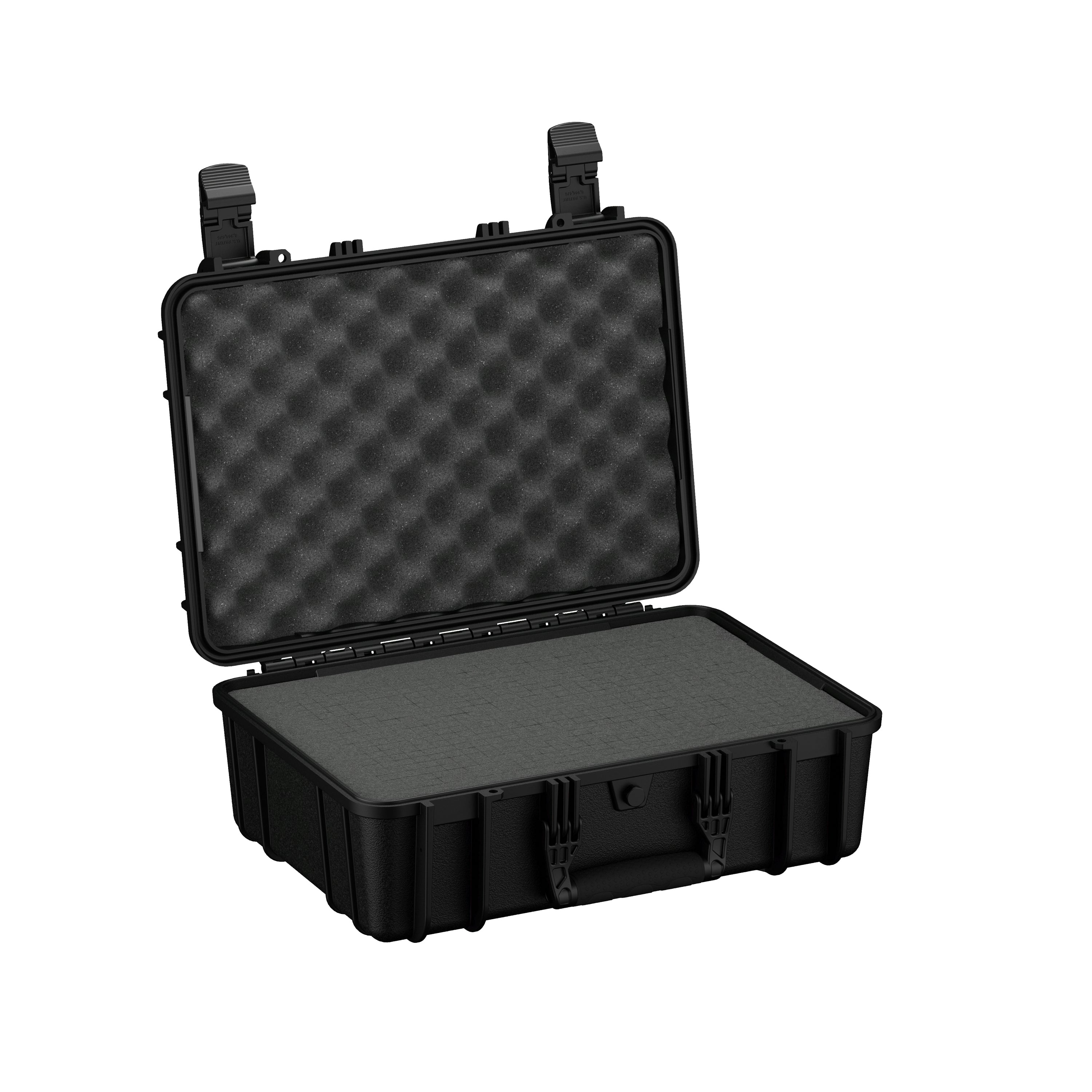 Replacement foam insert for #801 hard case, featuring egg crate foam on top and flat foam on the bottom for protection.