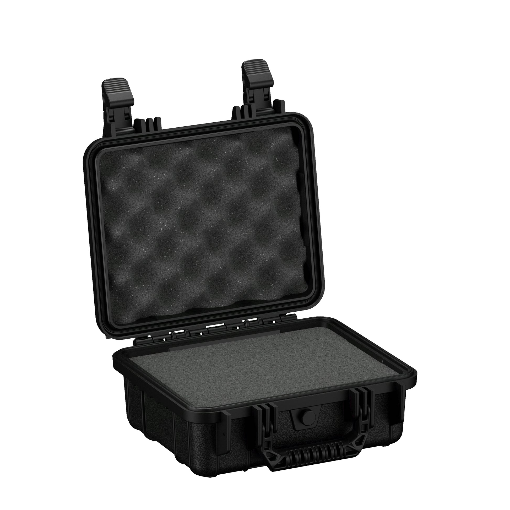 Replacement foam insert for #184 protective case, featuring egg crate foam on top and flat foam on the bottom for cushioning.