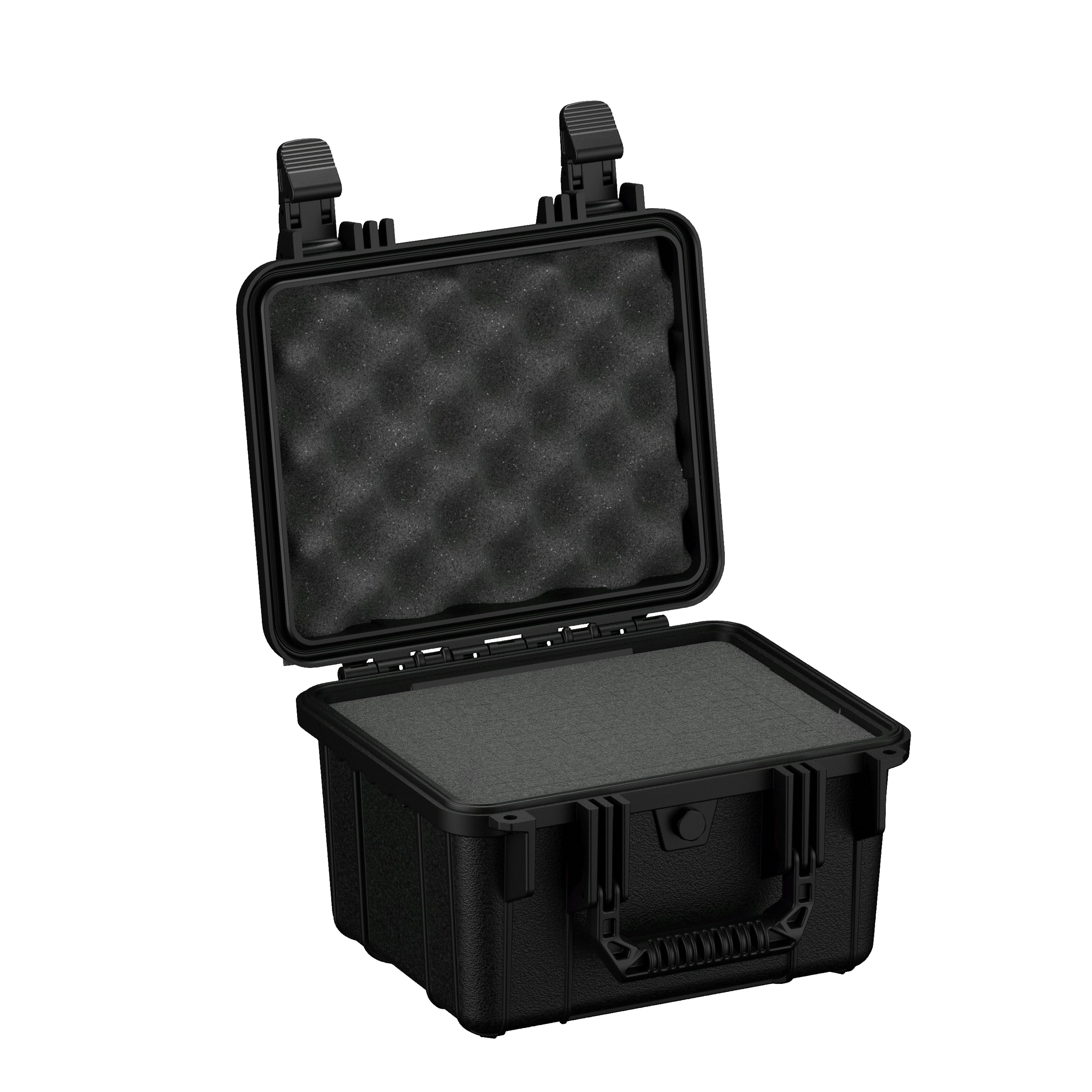 Replacement foam insert for #185 protective case, featuring egg crate foam on top and flat foam on the bottom for cushioning.