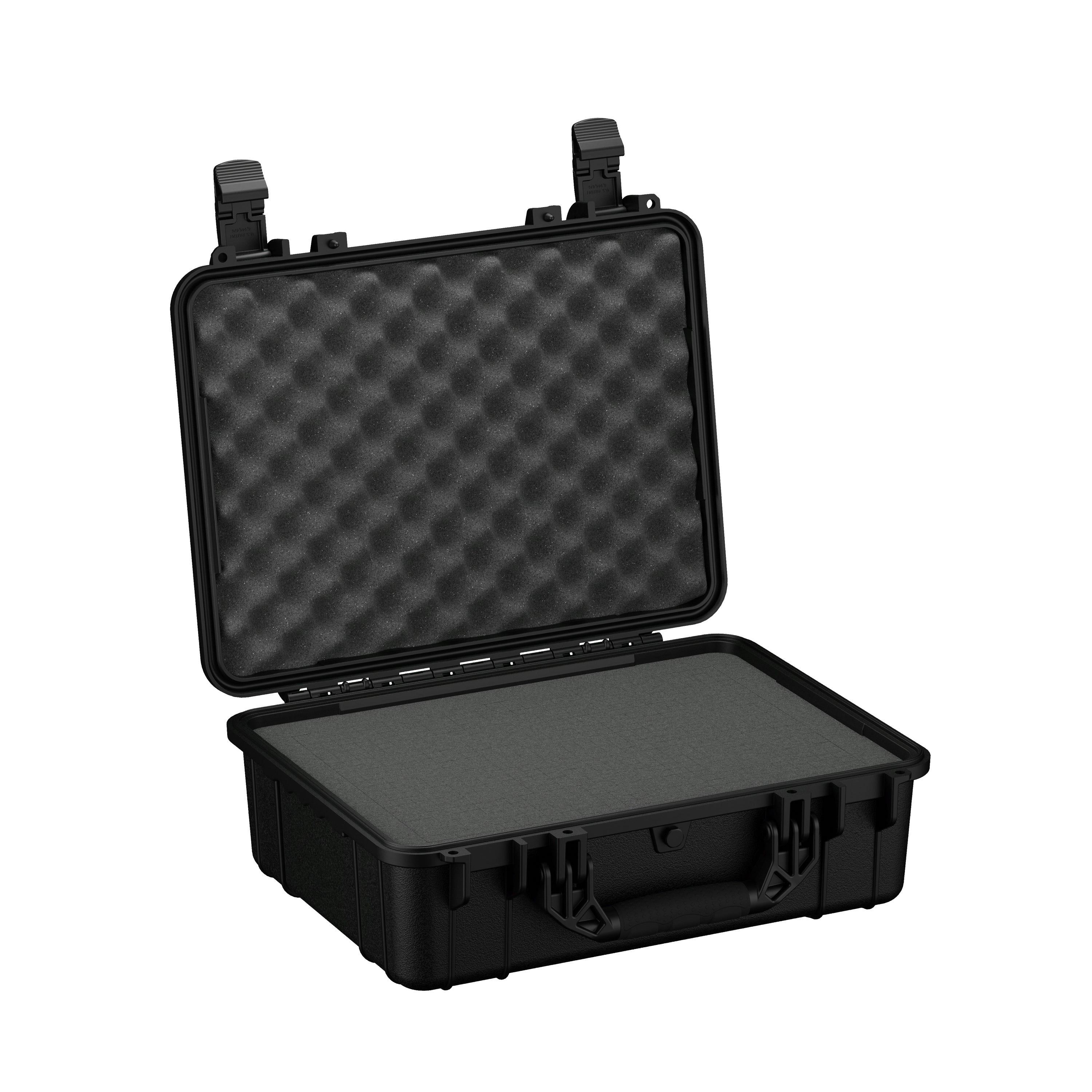 Replacement foam insert for #227 protective case, featuring egg crate foam on the lid and flat foam on the bottom.
