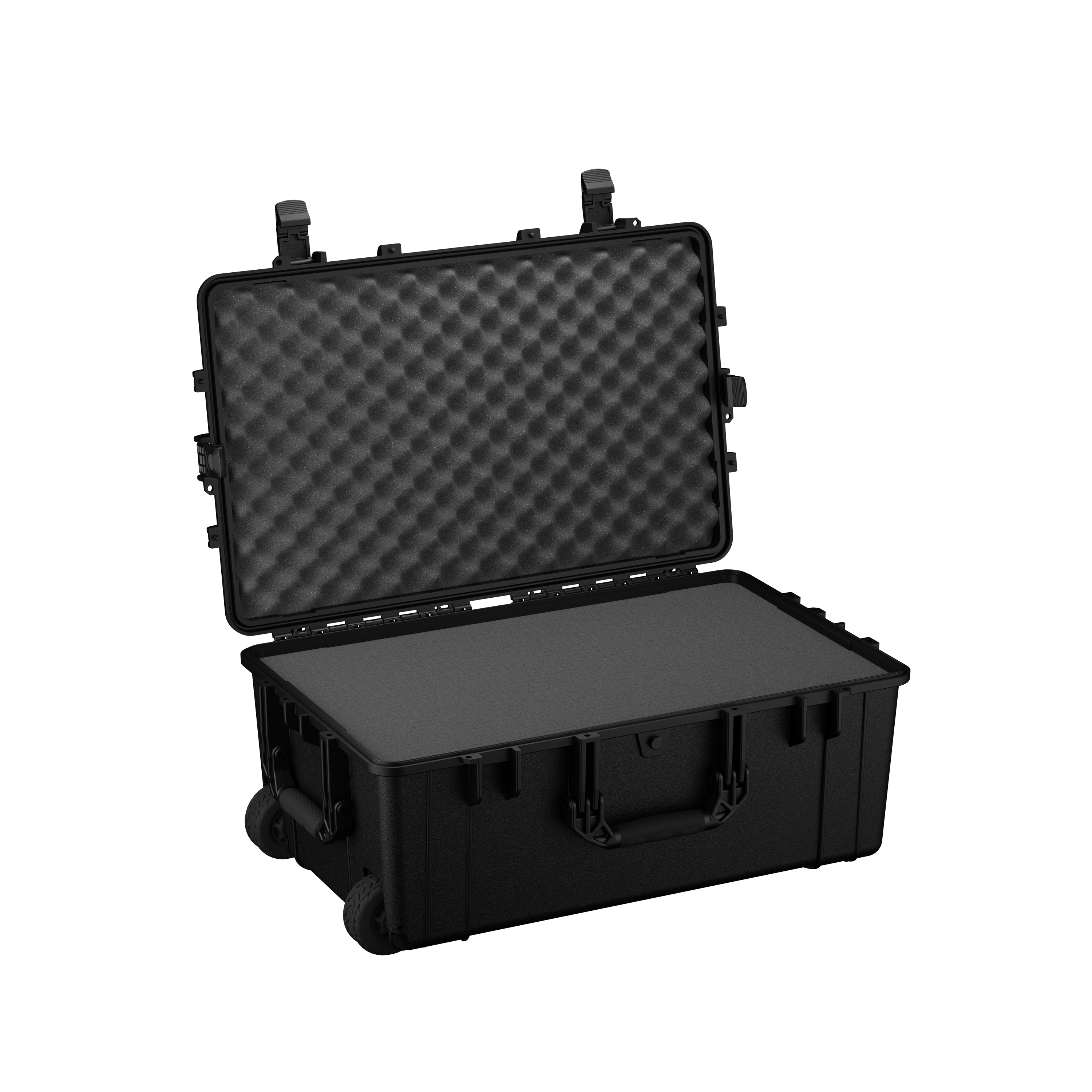 Replacement foam insert for #1258 hard case, featuring egg crate foam on top and flat foam on the bottom for protection.