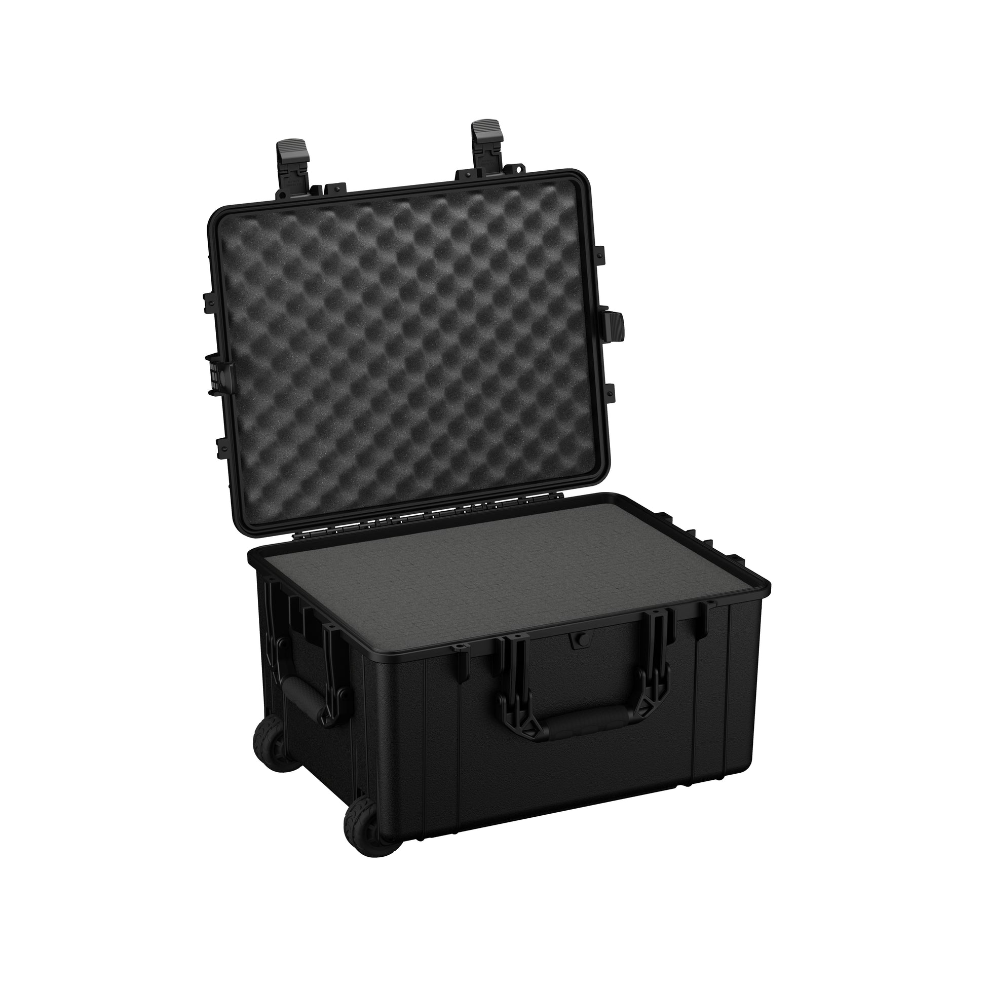 Replacement foam insert for #286 case, featuring egg crate foam on the lid and flat foam on the bottom for protection.