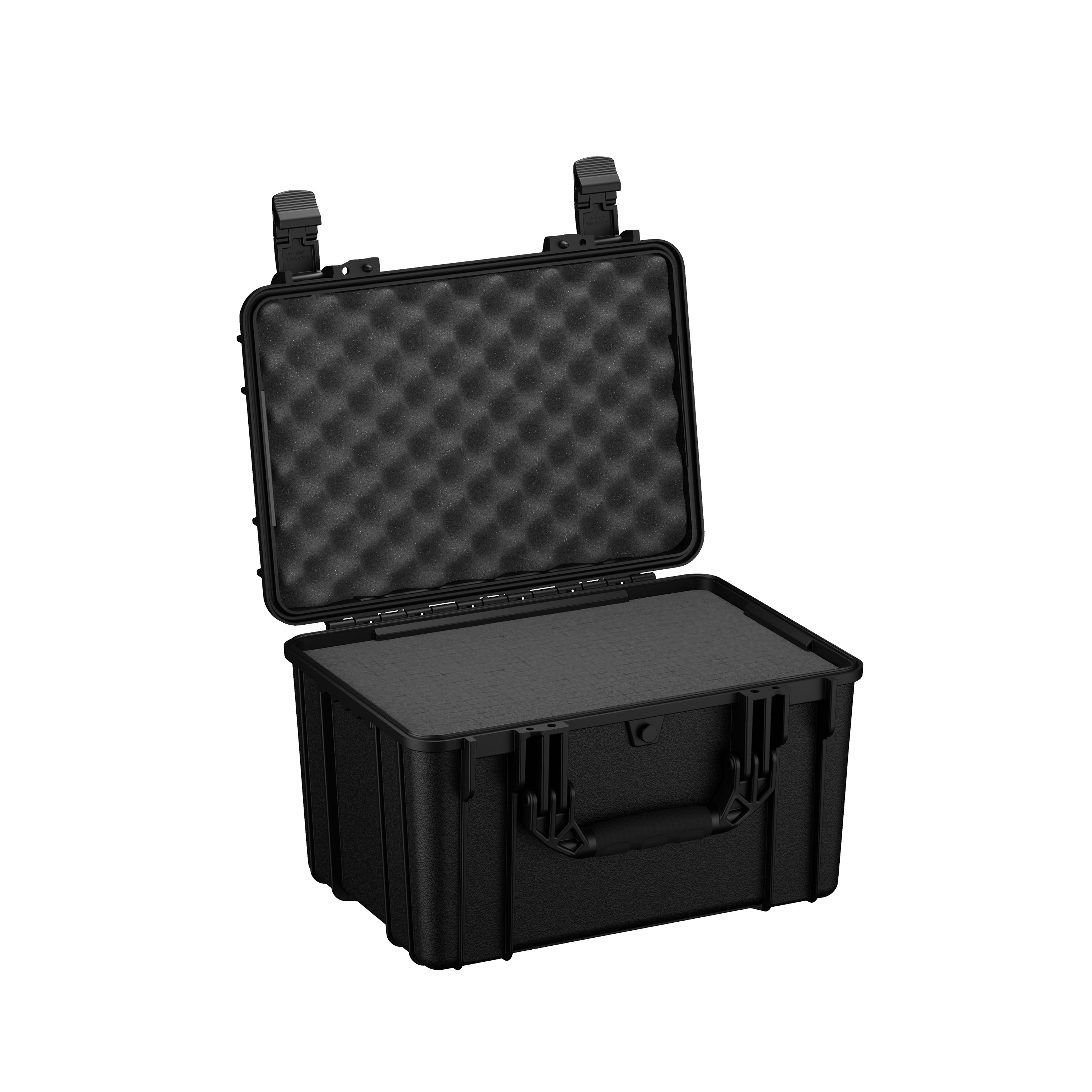 Replacement foam insert for #997 case, with egg crate foam on top and flat foam on bottom for protective storage.