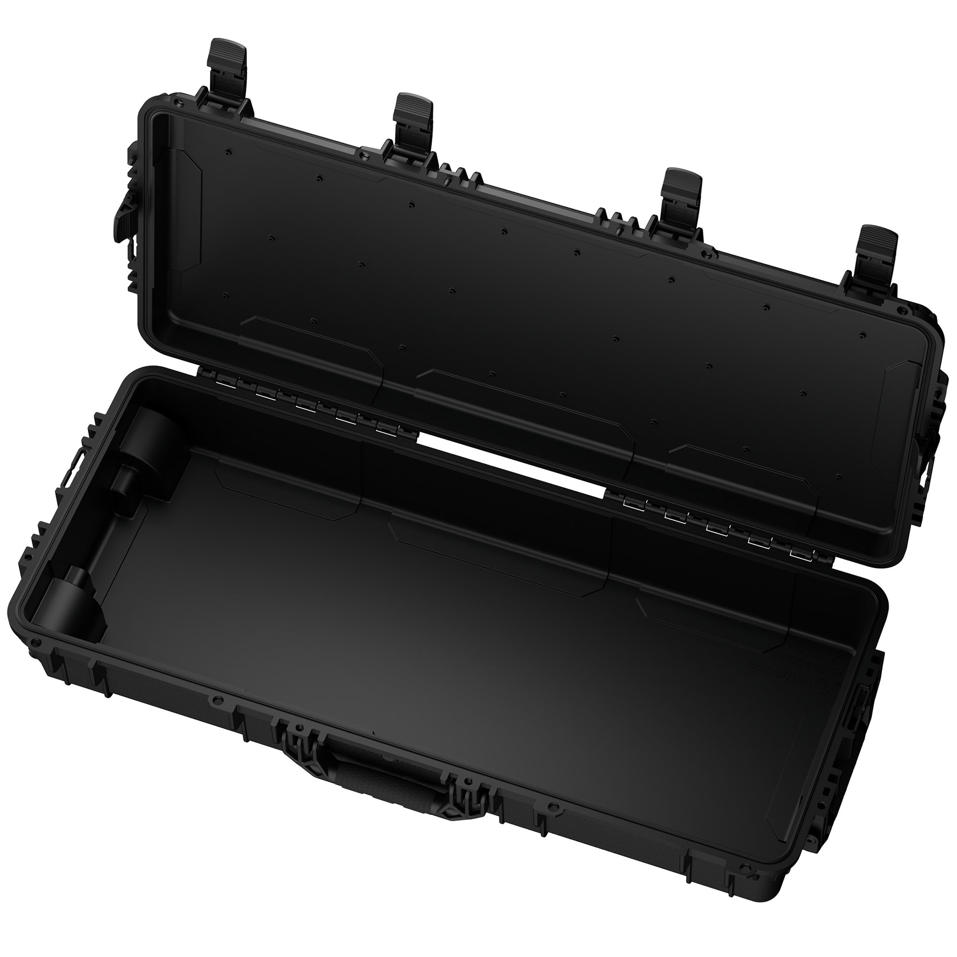 Durable 40-inch hard case #2332 with an IP67 rating, designed for waterproof and dustproof protection of gear.