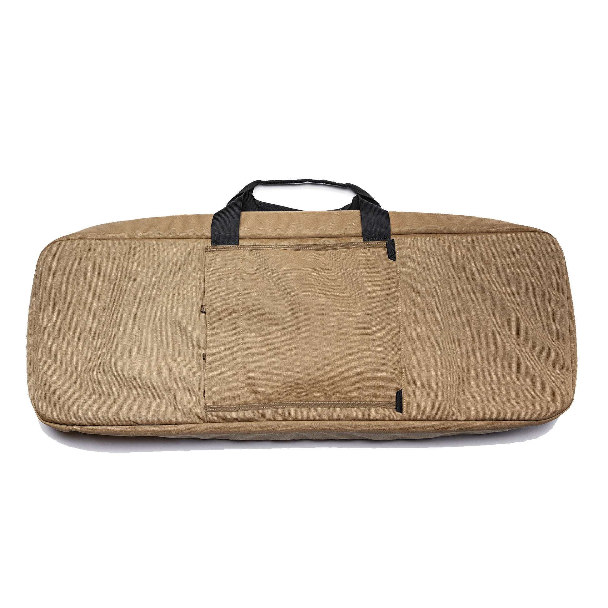 Lone Star 36" rifle bag in tan with black handles, designed for firearm storage and transport, featuring a large front pocket.